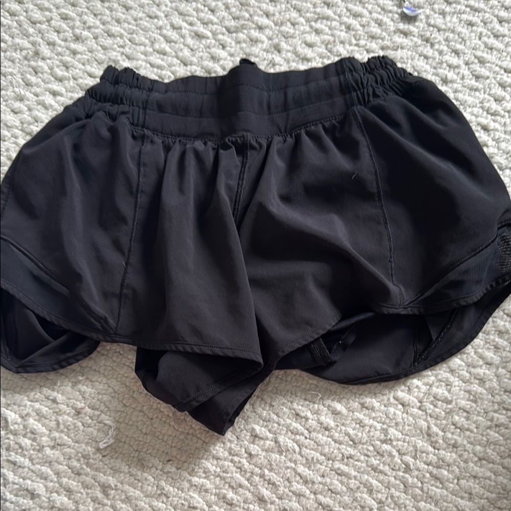 lululemon athletica Black Athletic Shorts Relaxed Fit